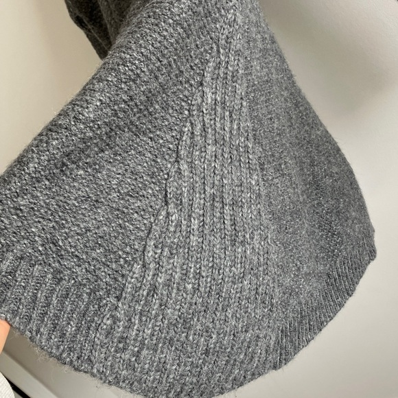 Stella McCartney Charcoal Long Sleeve wool knot Dress size 40 luxurious - Picture 7 of 10